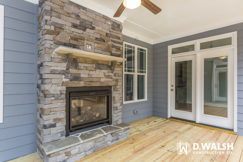 D Walsh Deck and Outdoor Fireplace
